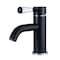Fauceture Paris Single-Handle Bathroom Faucet W/ Push Pop-Up, Black/ Chrome LS8227DPL - alternate 1